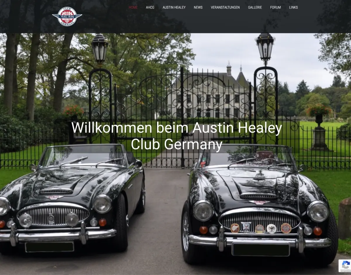 Austin-Healey Club Germany Website